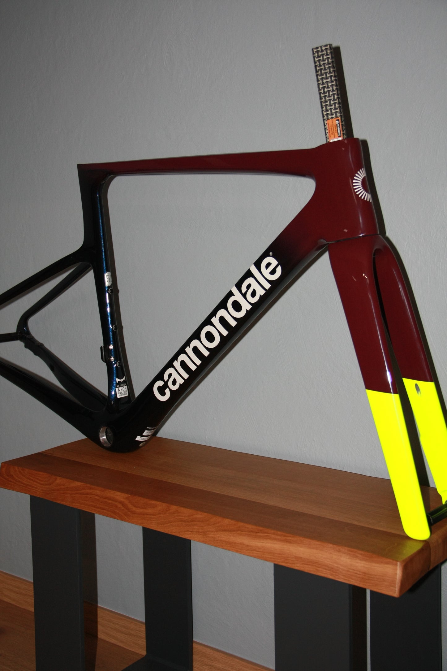 Cannondale SuperSix Evo Hi-Mod Frameset black cherry