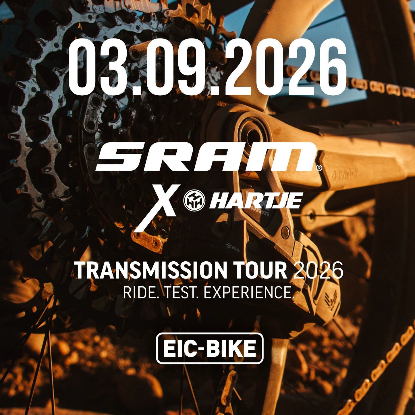 Sram Transmission Tour x EIC-BIKE